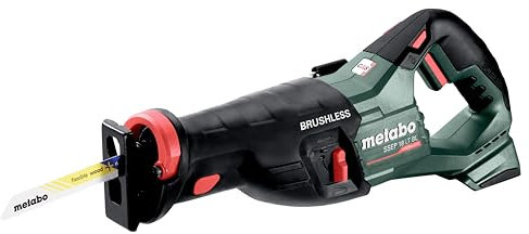 Metabo SSEP 18 LT BL - Sierra de sable inalámbrica 601617850 sin batería, sin cargador 18V
