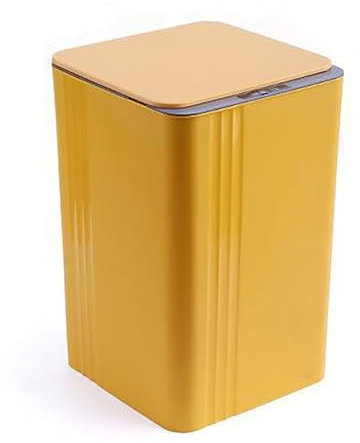Cubo de basura eléctrico sin contacto con sensor de movimiento, para oficina, baño, sala de estar, dormitorio, capacidad de 30 litros