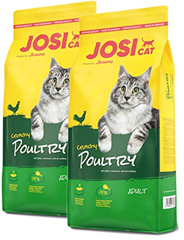 Josera 2 x 10 kg JosiCat Crunchy Poultry