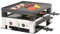Solis 5 in 1 Table Grill 7910 Raclette 4 Personen - Raclette + Tischgrill + Wok + Pizza Grill + Crêpes - Elektrogrill - 1020W - Edelstahl