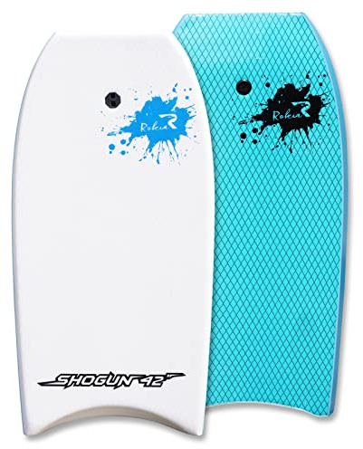 Rokia R Bodyboard per spiaggia, 107 cm, con struttura reticolare EPO resistente, ottimo surf per adolescenti e adulti