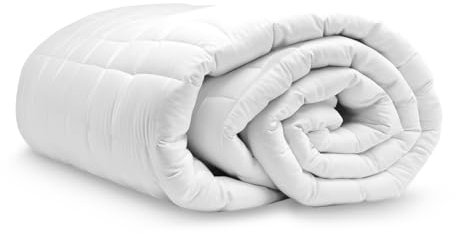 Homey - Relleno Edredón Nórdico Acolchado de Fibra 250gr de 150 x 220 cm, Tejido Microfibra Tacto Suave y Sedoso, para Cama de 80 y 90