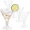 6 PCS Margarita Glasses Crystal Clear 15 Ounce Margarita Glasses, Ideal for Margaritas Daiquiri Glasses, Perfect for Frozen Drinks Cocktails and Pina Coladas Premium Margarita Glass Set