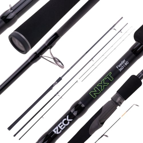 ZECK - NXT Feeder 360 cm | 80 g - Hochwertige Feederrute inkl. Zwei Wechsel-Spitzen