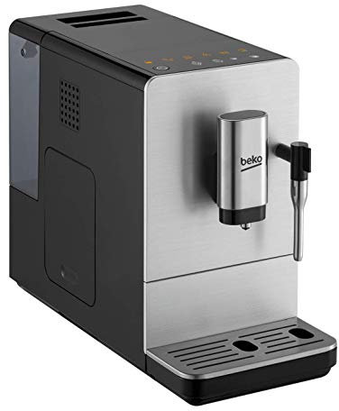 Beko Ceg5311X Kaffeemaschine, freistehend, Espressomaschine, 1,5 l – Kaffeemaschinen (freistehend, Espressomaschine, 1,5 l, Kaffeebohnen, integriertes Mahlwerk, Schwarz, Edelstahl)