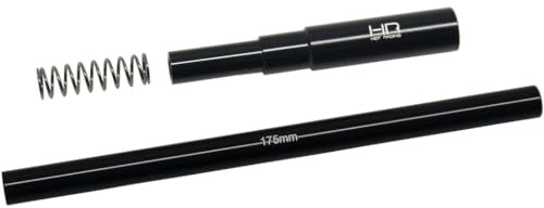 Hot Racing TFF125HX01 Aluminum Reinforce Slider Driveshaft XLWB Chassis