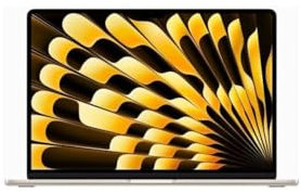 Apple 2023 MacBook Air Portable avec Puce M2 : Écran Liquid Retina de 15,3 Pouces, 8 Go de RAM, 256 Go de Stockage SSD, caméra FaceTime HD 1080p. Compatible avec l’iPhone/iPad ; Lumière stellaire