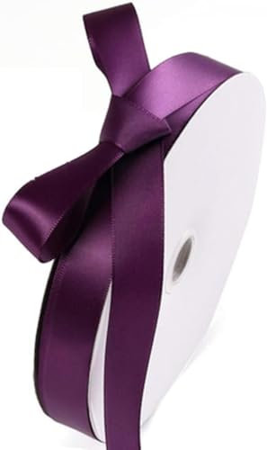Stoffband, Bänder for Geschenkverpackungen, Satinband, Stoff, gewebtes Band, Paketherstellung, Basteln, Nähen, Verpackung, Band, Hochzeit, Haarband, dunkelgrün (Farbe: Bruin) (Farbe: Bruin) ( Color :