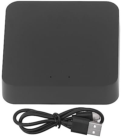 Tuya Bluetooth Gateway, Smart Home WiFi Bridge for Google Assistant Smart Devices, Voice Control, App Remote Control, Gateway Smart Hub, Multi Network Integration
