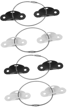 TOYANDONA Dispositivo Anticaída Para Muebles Kit De Seguridad Para Bebés Anclajes Para Muebles Correas De Seguridad Uso Estanterías y Armarios Prueba De Bebés Material Resistente