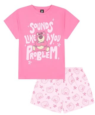 Disney Womens Toy Story Lotso Bear Sounds Like A You Problem Short Pyjama Set Ladies PJs