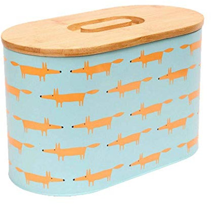 Scion by Dexam Mr Fox Bread Bin - Blue