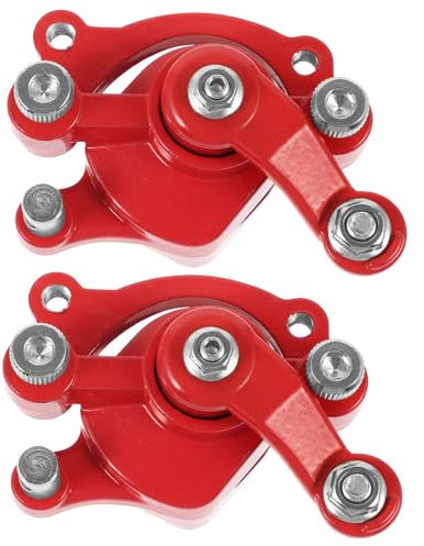 ULTECHNOVO 2pcs Scooter Brake Calipers Front Rear Kit Fitment Easy to Install Off-road Street Use