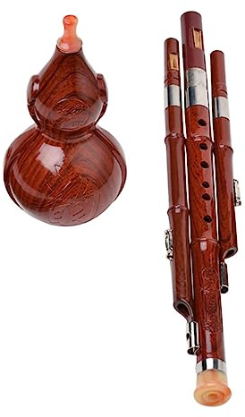 TOYANDONA Chinesische Flöte Cucurbit Ethnic Style Musikinstrument Für Die Musikpraxis