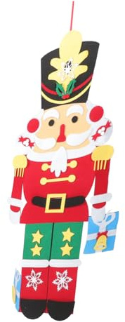 Cabilock Elegante Decorazione Natalizia in Feltro Per Albero Di Natale Ornamento Schiaccianoci Bomboniera Per Feste Di Natale Ornamenti Decorativi Da Appendere