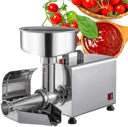 Passapomodoro Elettrico Da 370 W, Macchina Per Macinare I Pomodori Commerciale, Pressa Per Alimenti In Acciaio Inossidabile, Macchina Per Salsa Di Pomodoro,110V