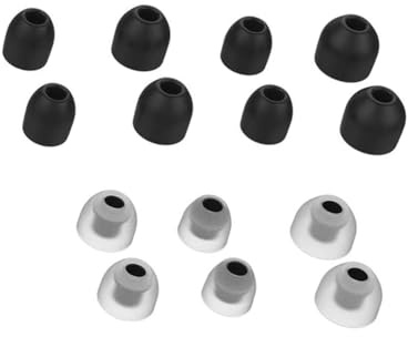 7 Paires Embouts pour Sony WF-1000XM3 / WF-1000XM4,Silicone(Noir)