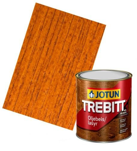 JOTUN TREBITT Lasur 623 Teak 0,75l - Skandinavische Holzschutzlasur