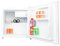 Salora CFB4300WH frigorífico Independiente Negro, con pies ajustables,Control de Temperatura Ajustable, Puerta Reversible, Blanco [Clase de Eficiencia Energética F]
