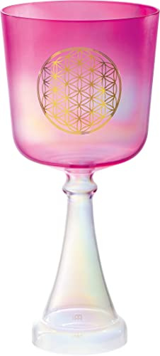 Calice chantant en cristal de quartz haute pureté 440 Hz - pour méditation, ASMR, guérison des chakras, thérapie par le son ou yoga
