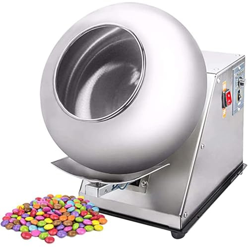 Mini Máquina De Recubrimiento De Chocolate Comercial Pequeña, Recubrimiento Automático Para Molde De Azúcar, Recubrimiento De Nueces Y Recubrimiento De Chocolate