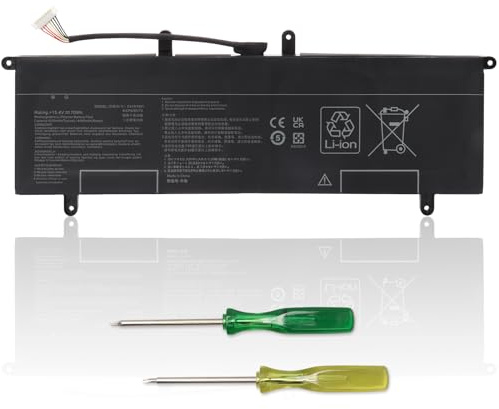 OPAHUTER C41N1901 Laptop Battery Replacement for Asus ZenBook Duo UX481 UX481F UX481FL UX481FA UX481FLY UX481FAY UX481FL-BM040T UX481FL-BP1505T UX4000F UX4000FL UX481FA-BM021R UX481FA-DB71T BM049T