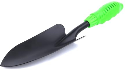 Paletta da giardinaggio da 315 mm, ideale per scavare e trapiantare, manico ergonomico che offre comfort e controllo. *