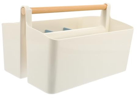 Gadpiparty Boîte De Rangement Portable Pour Cosmétiques Seau De Rangement Avec Compartiments Boîte De Stockage Pour Bureau Et Salle De Bain