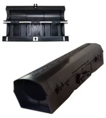 Vesta | Portacebo tubular ratas y ratones | Estación de cebo para control de roedores con llave de seguridad | Caja de cebo para la colocación de veneno para ratas y ratones para interior y exterior |