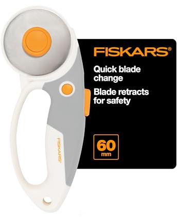 Fiskars 1065932 Roterande Skärare, Vit