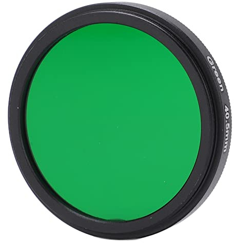 Filtros de Lente de Cámara de 40,5 Mm Filtros Multicapa de Color para Lentes (Verde)