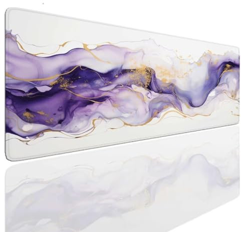 Alfombrilla de RatóN para Juegos 160x80x0.4cm, Alfombrilla Ratón XXL Gaming Ink Alfombrilla Raton Grande Gaming Mouse Pad, Alfombrilla Protector Escritorio Antideslizante Para PC y Portátil S-575