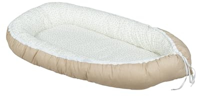 ULLENBOOM Babynest - Ideal für Neugeborene - OEKO-TEX zertifiziert | Waschbar, Außenmaterial: 100% Baumwolle, Made in EU, Mitwachsend und wendbar, Schadstoffgeprüft