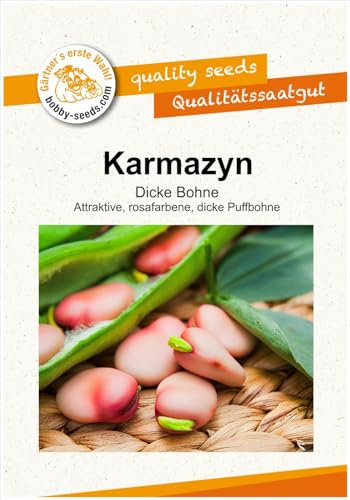 Bohnensamen Karmazyn Puffbohne Portion Rosa