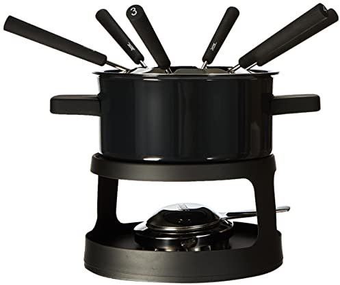 Spring Fondue Garnitur Grindelwald für 6 Personenschwarz