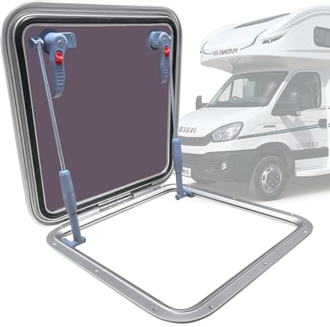 Universal Sliding Roof Window, 360mm 450mm 500mm 627mm, Aluminum Alloy, for Marine Boat Yacht Modification 500mm