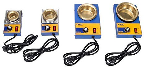 Onpira® Lötbad mit Titanium überzogen in 4 Grössen Ø36mm, Ø50mm, Ø80mm, Ø100mm auswählbar (Ø50mm)