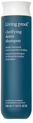 Living Proof Clarifying Detox Shampoo | Tiefenreinigungsshampoo langanhaltend sauberes Haar | Entfernt Produktablagerungen | Cruelty Free, ohne Parabene, Silikone, Sulfate | 236ml