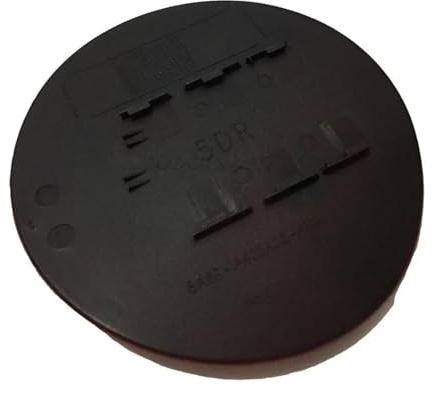Tankdeckel, DEMUR Öl-Kraftstofftank-Abdeckung, Benzinöl, Türeinfüllklappe, Deckel, for Ford, for Fiesta St Mk7 2009–2016, Auto-Außenzubehör 1866686(Size:Black)