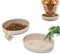 PiuPet® Katzen Napf 2er Set I Futternapf Katze rutschfest I Napf Katze spülmaschinengeeignet I Katzen Futternapf | Katzennapf Flach und Breit I 230ml I Beige/Grey