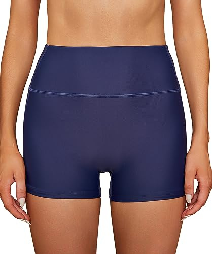SHEKINI Bañador Para Mujer, Pantalón Corto de Bikini, Calzoncillos Elásticos Tipo Bóxer de Verano, Bañadores de Seguridad Para Natación