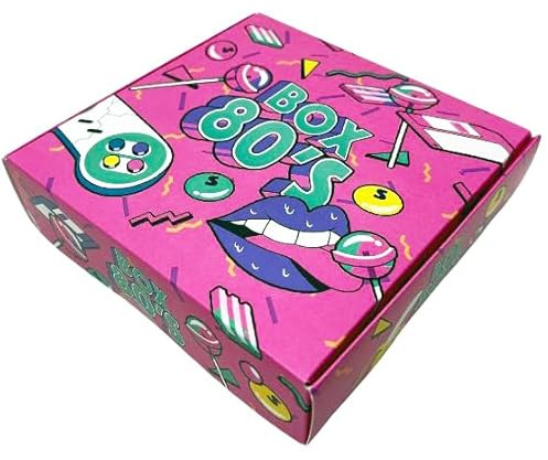 Mini Box Bonbons Années 80-13 références différentes pour redécouvrir le plaisir des bonbons des années 80 - Assortiment de confiseries 280g