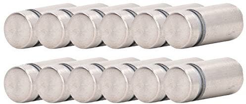 Standoff Screws Bracket Hardware Advertising Screw Kit Sign Stand Dowels Studs Picture Frame 12Pcs Standoffs