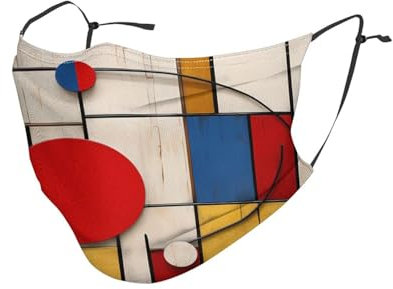 YYHHAOFA Staubmaske für Erwachsene, weich, atmungsaktiv, geeignet für Camping, Laufen, Reisen, den täglichen Gebrauch, Weihnachtsschneemann-Muster, 10 Stück