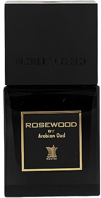 Arabian Oud ROSEWOOD 50 ml | Eau de Parfum Unisex | Rote Früchte, bulgarische Rose, Madagaskar Vanille | Floraler und gourmandiger Duft.