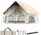 Chihee Camping Zelte Pop-Up Stand-up Zelt, Familien-Kabinenzelt mit Markise Veranda 4-Personen Outdoor-Zelt mit Bildschirm Raum große Kapazität, Wasserdicht und Winddicht, einfacher Aufbau, Wandern