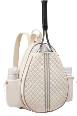 Générique Sac À Dos De Tennis pour Femmes, Sac pour Raquette De Tennis, Stockage Multifonction pour Raquettes Voyage Plage Salle De Sport Juniors Sports