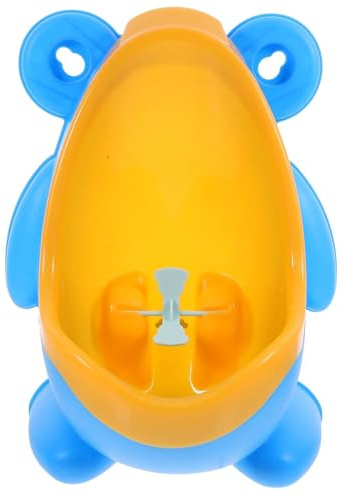 TEMPNAP Kind Urinal im Cartoon Design für Jungen Töpfchentrainer aus PP Leicht zu Reinigen Blau für Badezimmer