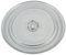 Plato giratorio compatible con WHIRLPOOL 481946678348 360 mm de diámetro para microondas