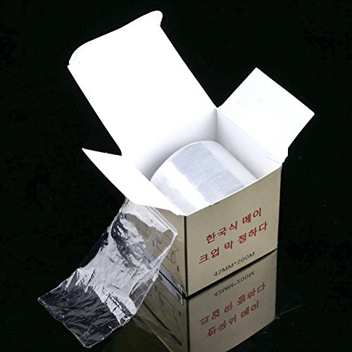 Tattoo plastfolie, ögonfranslyftningstillbehör, tatuering plastfolie transparent plastrulle, transparent plastrulle engångs ögonbryn läppar permanent smink